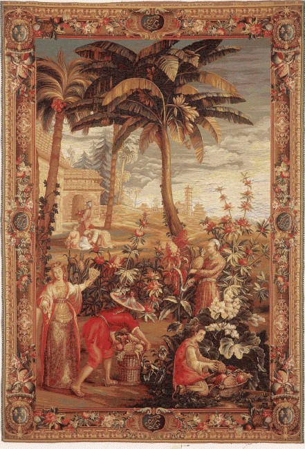 The Pineapple Harvest wandtapijt