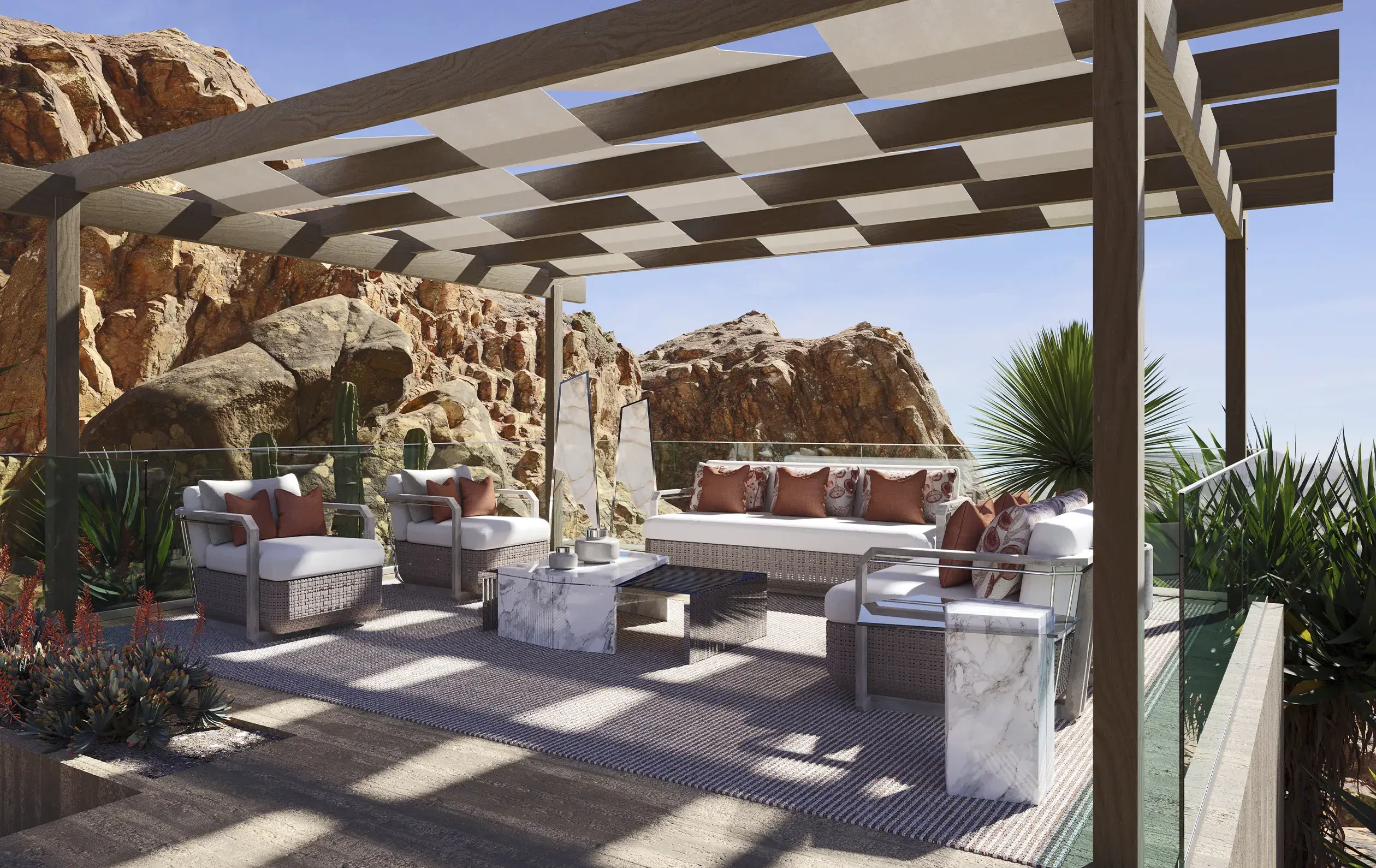 Heritage houten tuinfauteuil - 3