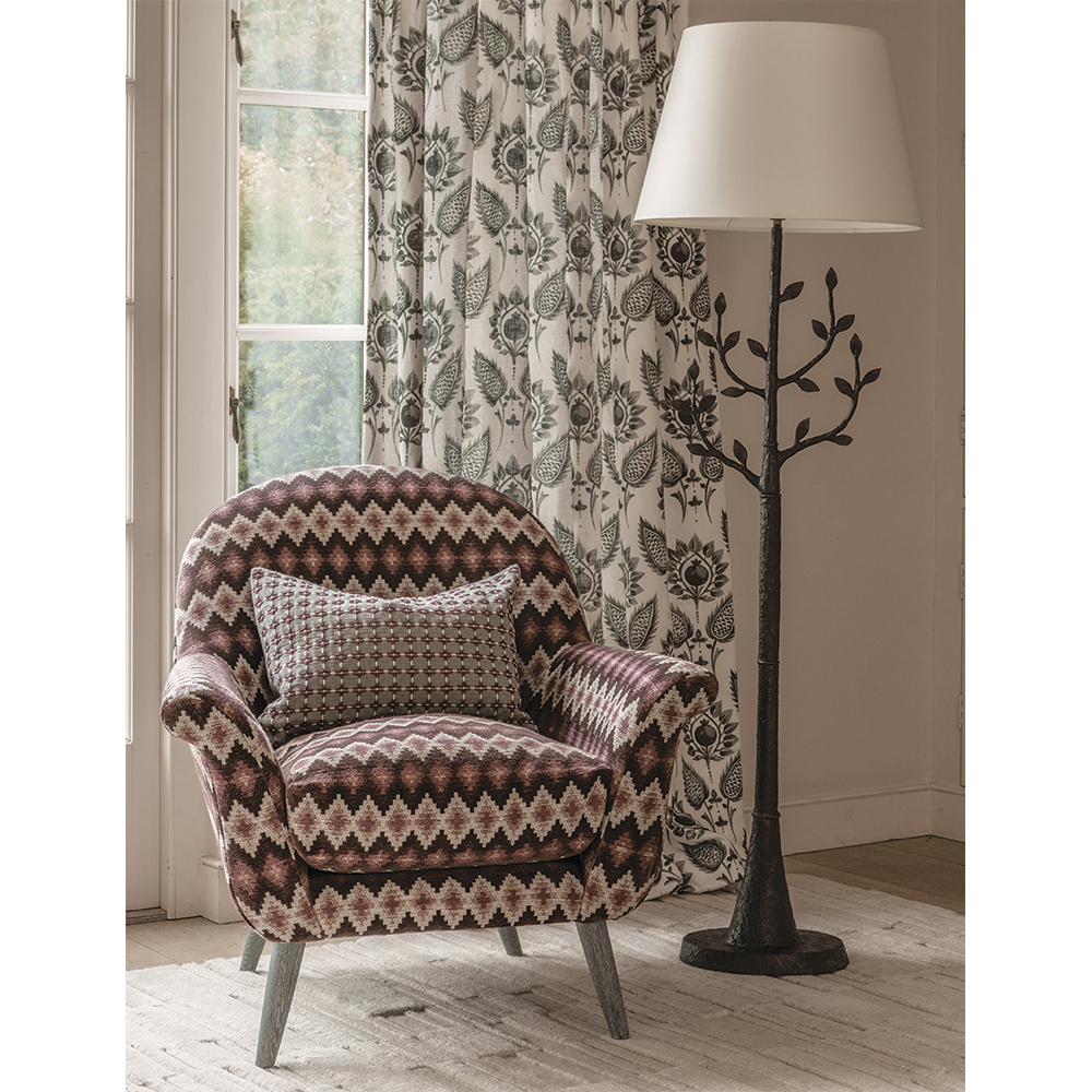 Millana vloerlamp in antiek brons afwerking