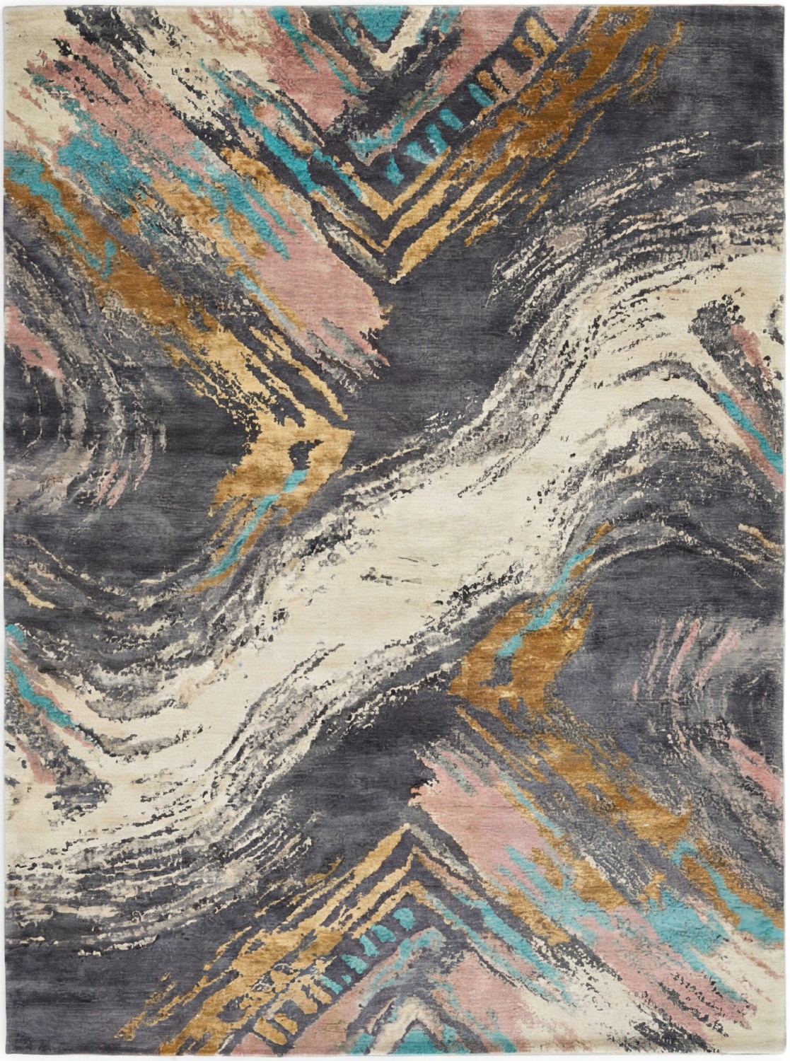 Marble Flux vloerkleed