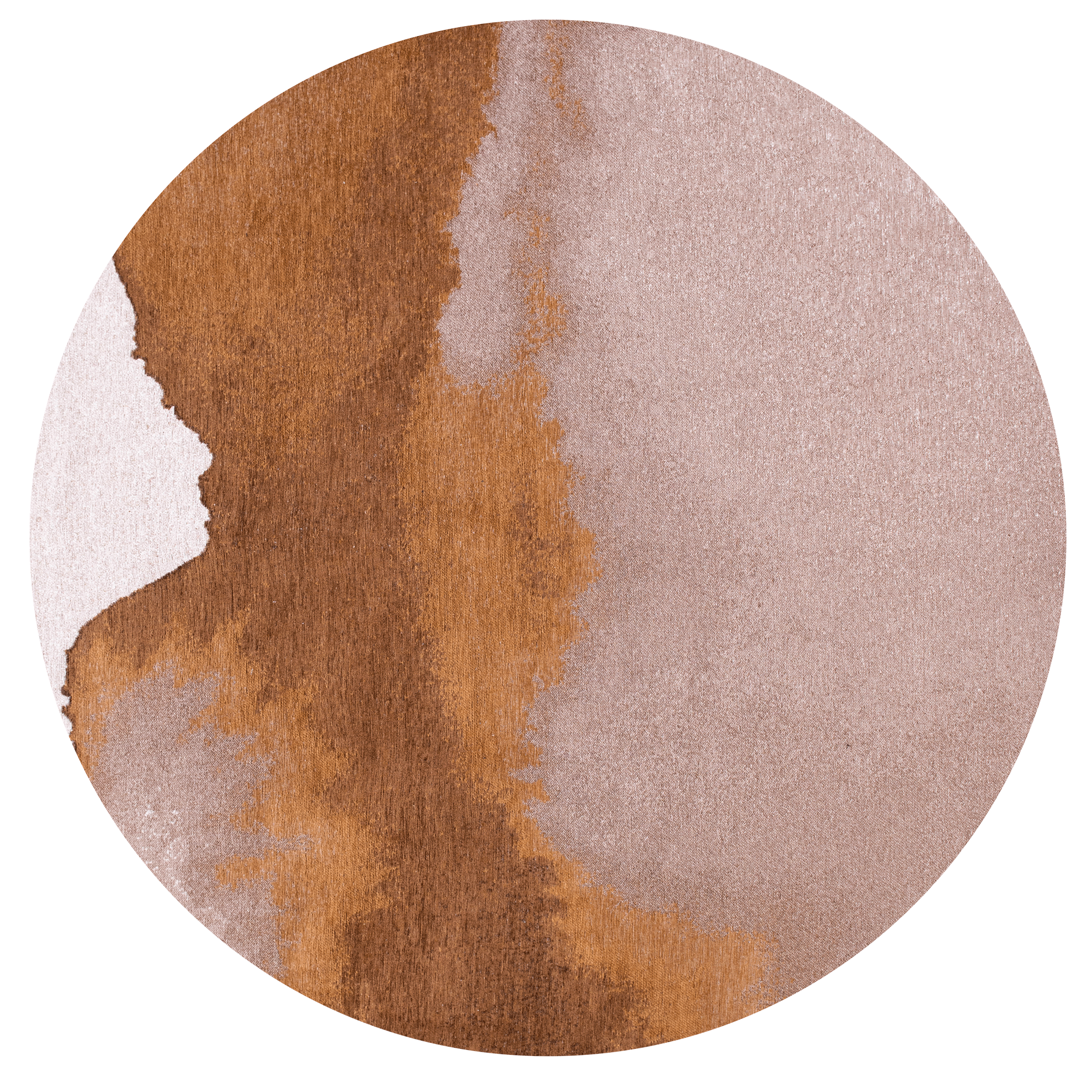 Chestnut rond tapijt | Maat: Ø 240 cm