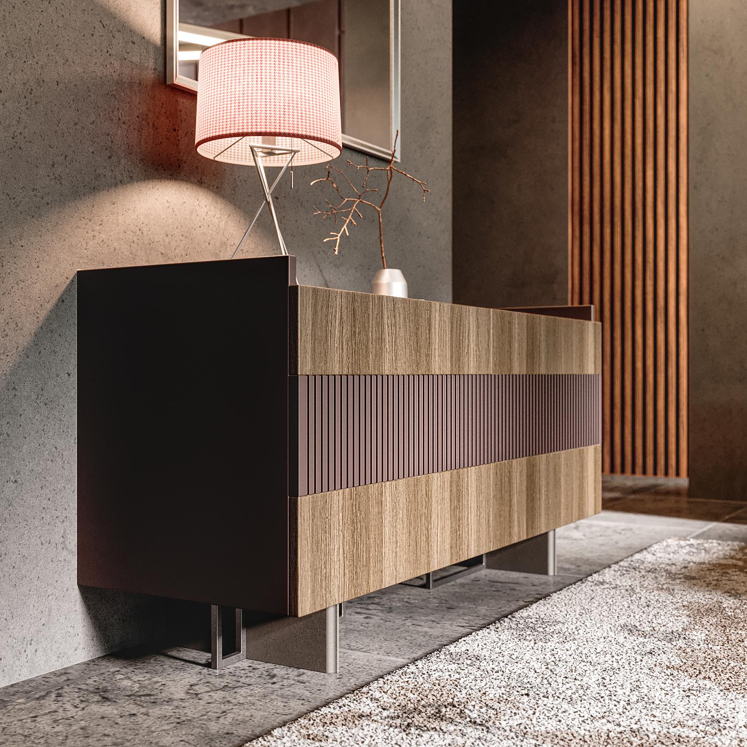 Keith donker laag dressoir