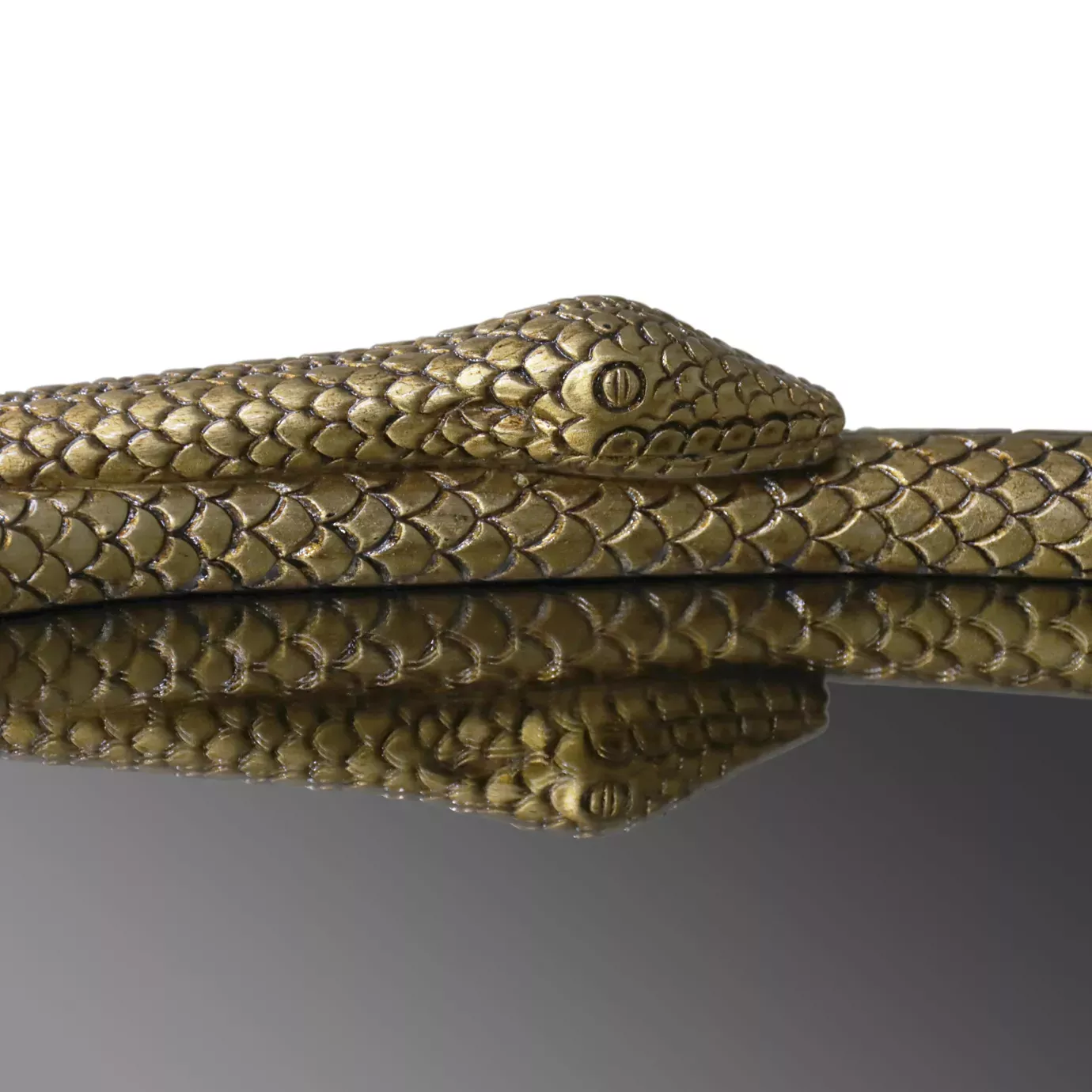 Serpentine appelvormige spiegel