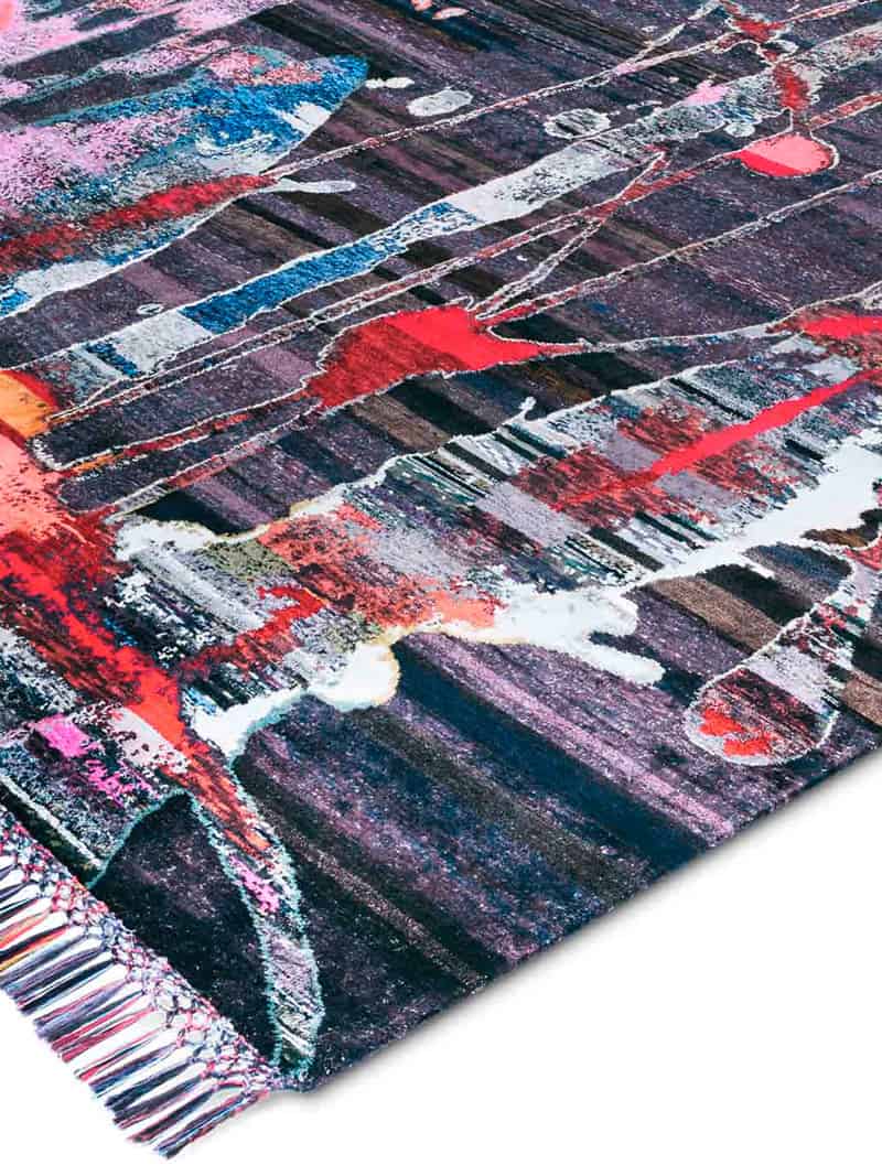 Eco handgemaakte luxe tapijt | Maat: 122 × 183 cm