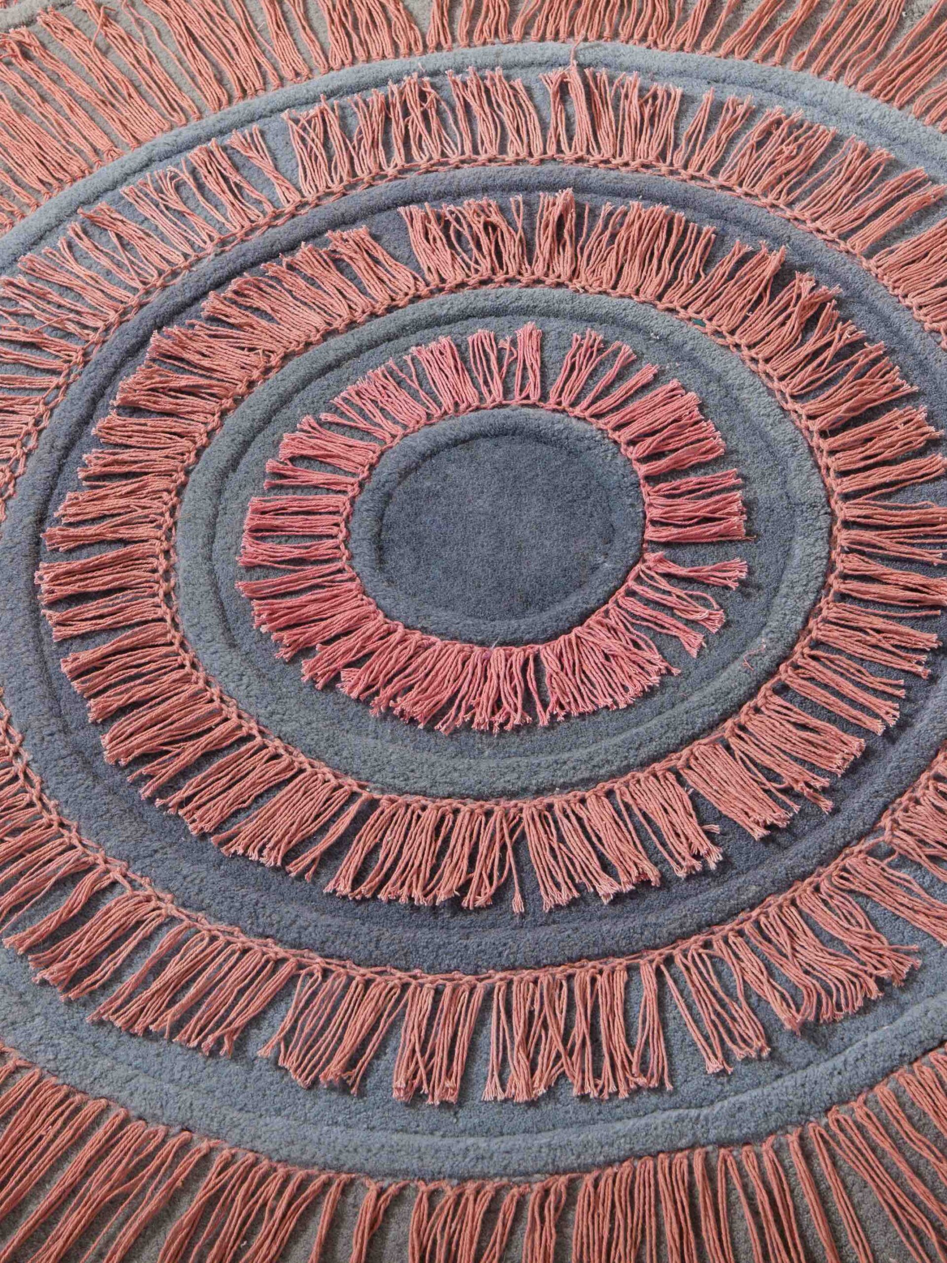 Jupon rond vloerkleed