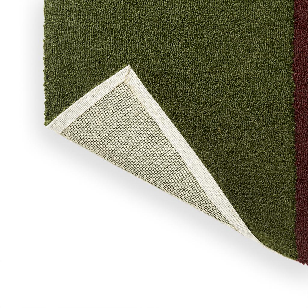 Festival streep oranje/groen outdoor tapijt | Maat: 250 × 350 cm