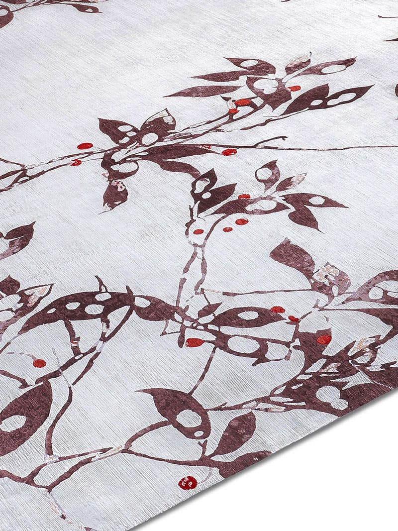 Kimono handgeweven vloerkleed