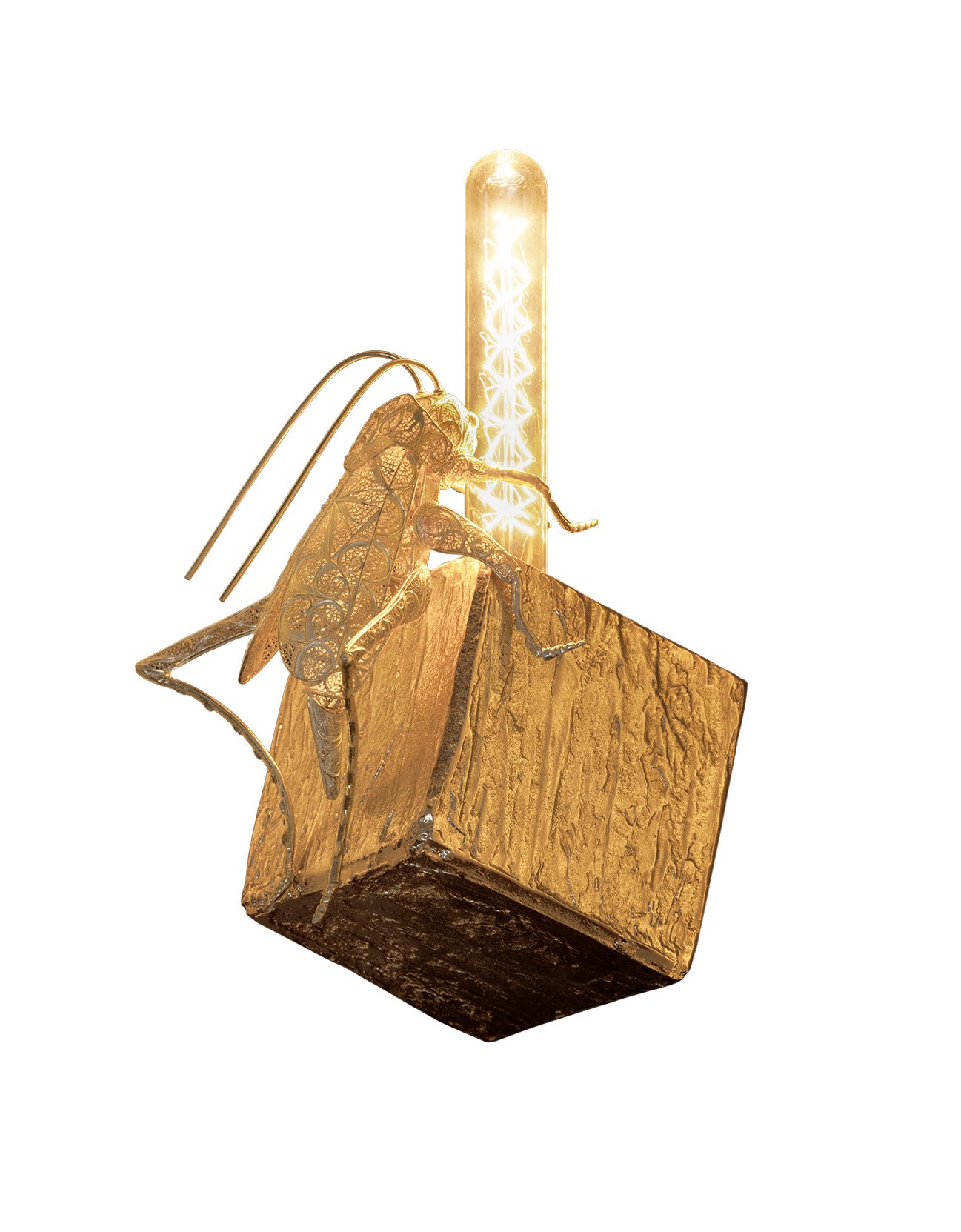 Geode Filigree Cricket kleine wandlamp