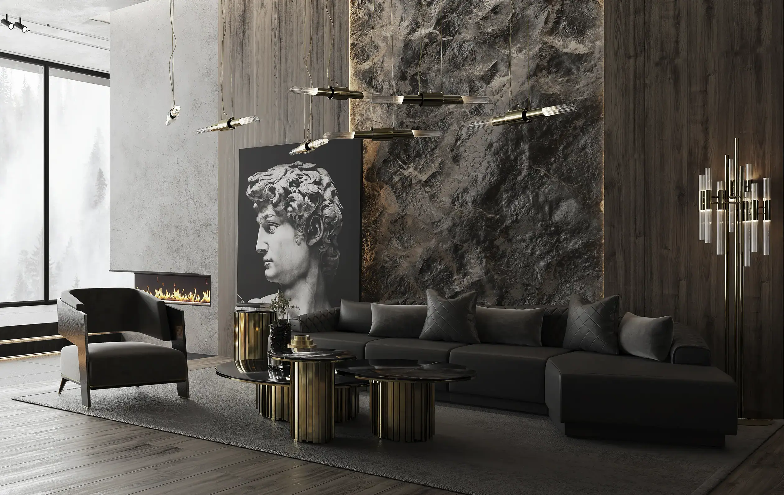 Imperial trio salontafel - 9