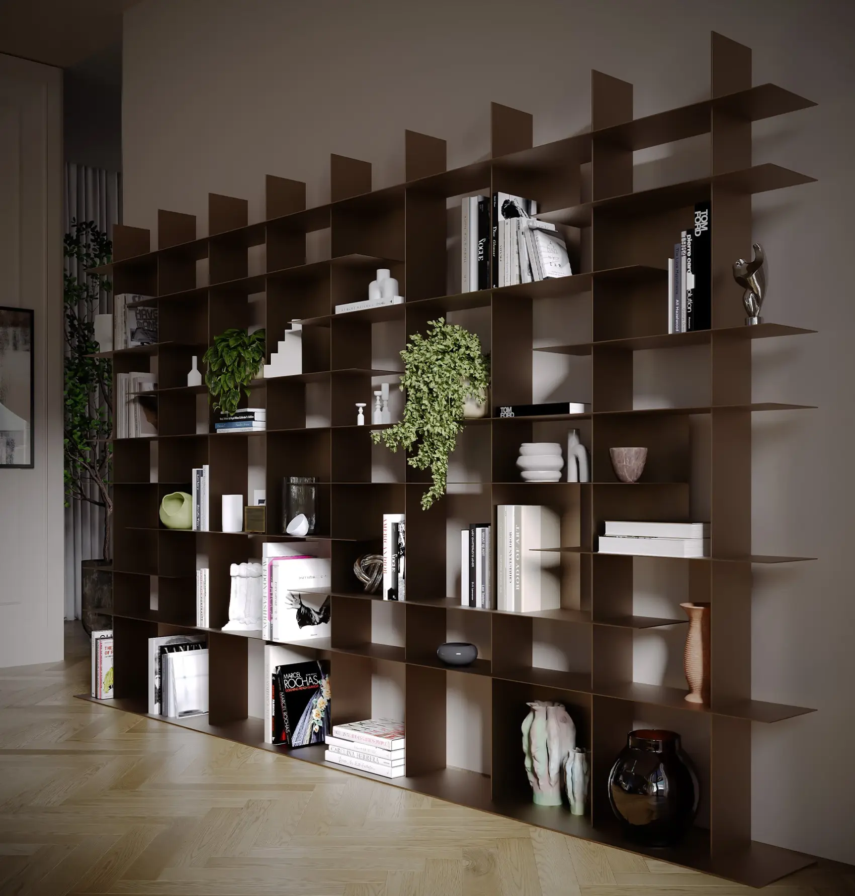 Loft boekenkast