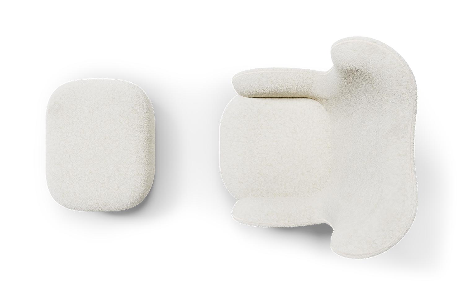 Snuggle Hug fauteuil met ottoman