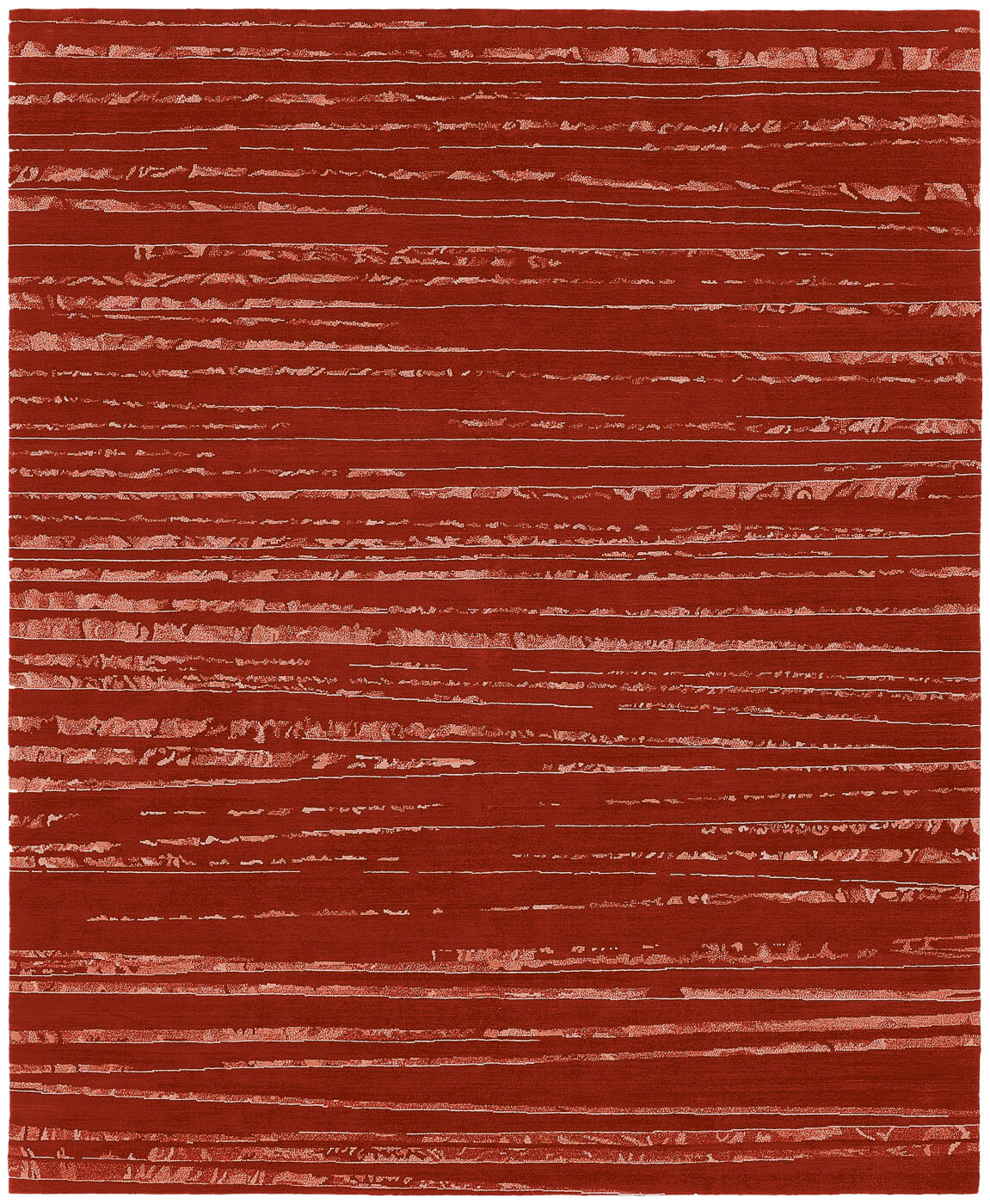 Rauschen rood tapijt | Maat: 300 × 400 cm
