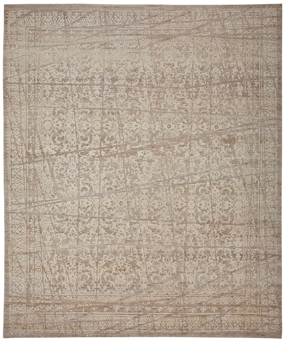Ferrara wrapped beige tapijt | Maat: 350 × 450 cm