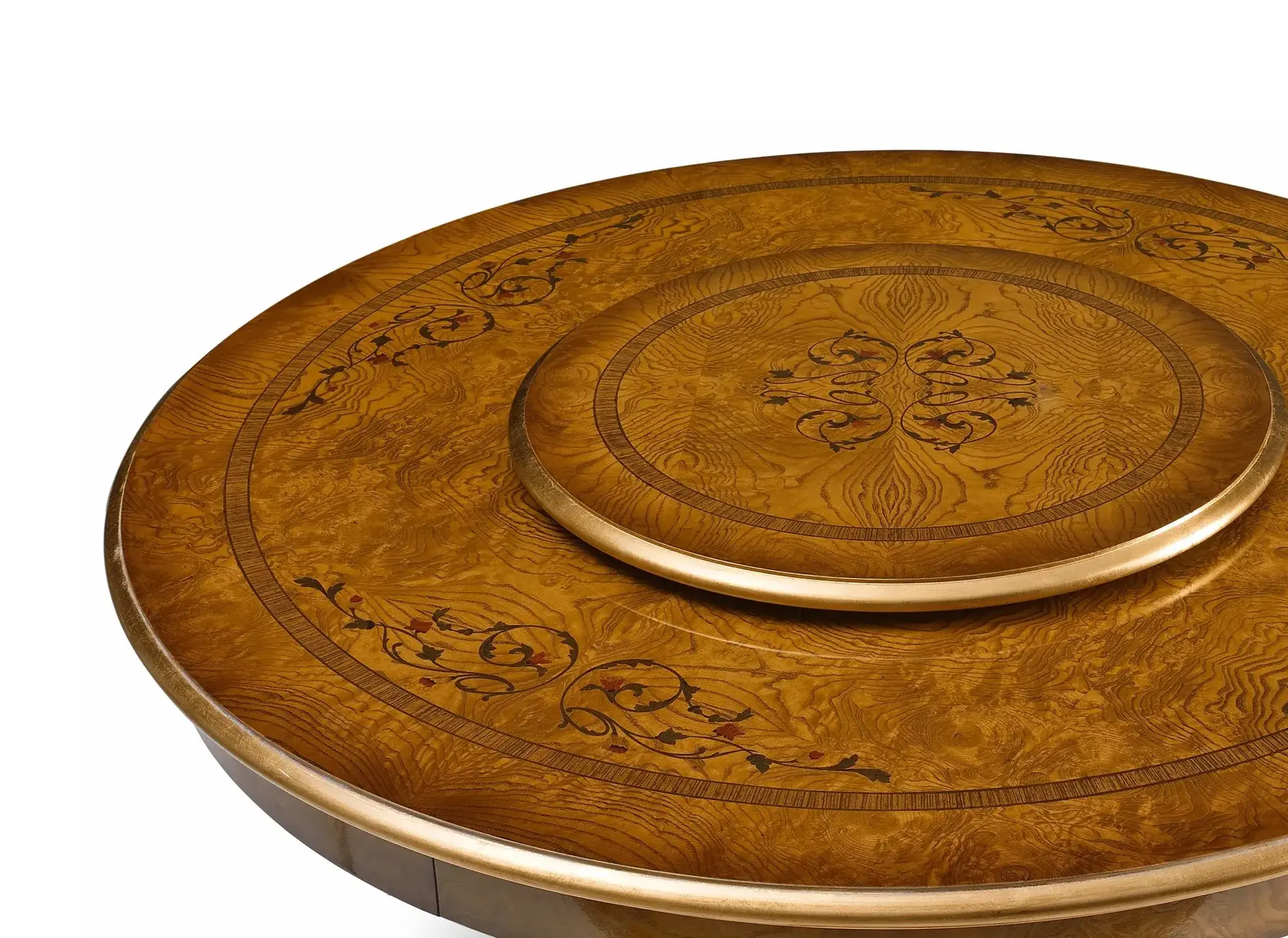 Italiaanse ronde eettafel