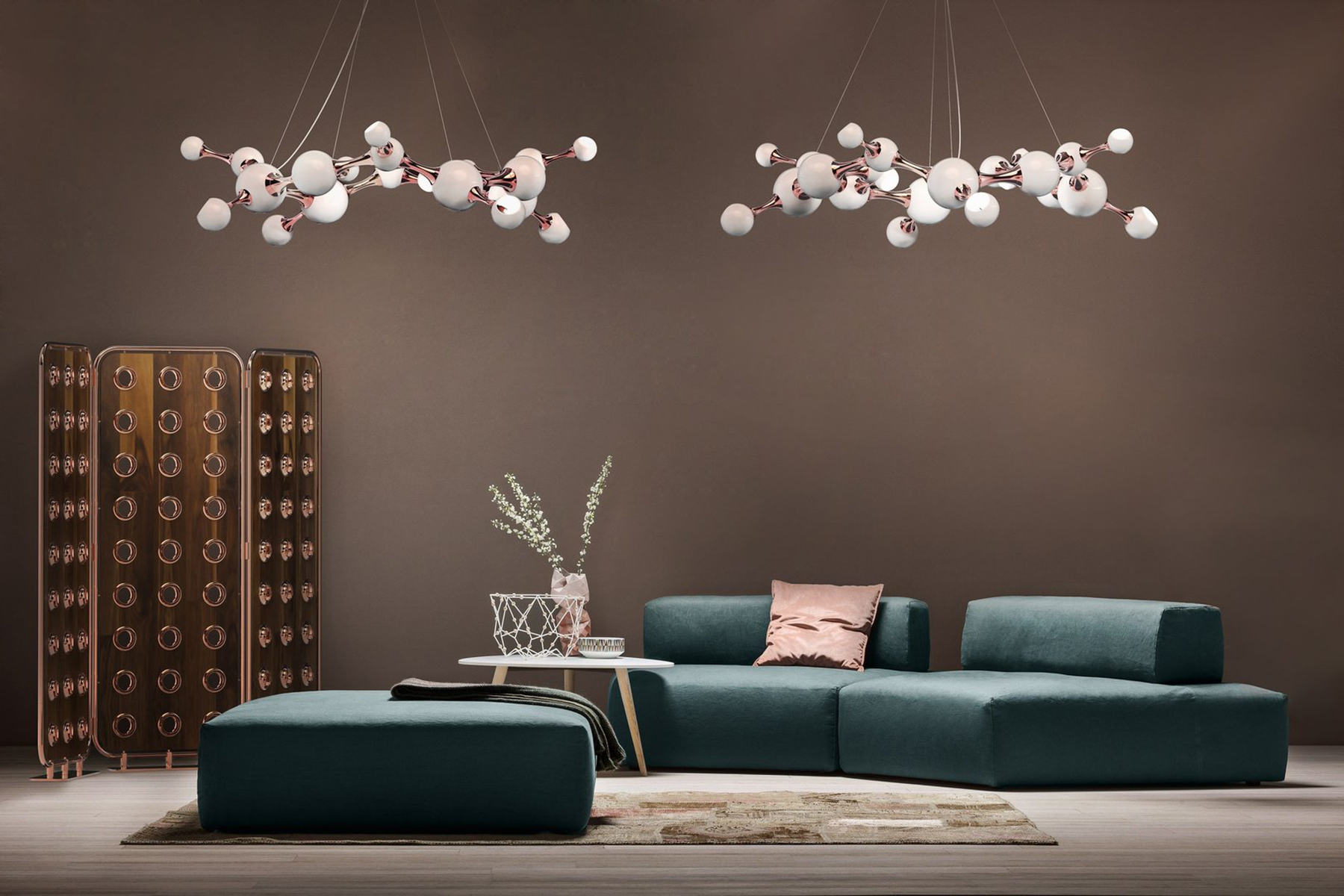 Molecular ronde plafond hanglamp - 4