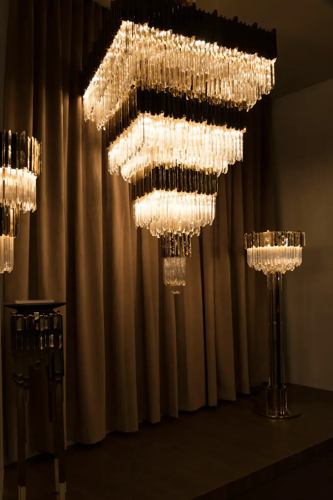 Imperial vierkante kroonluchter