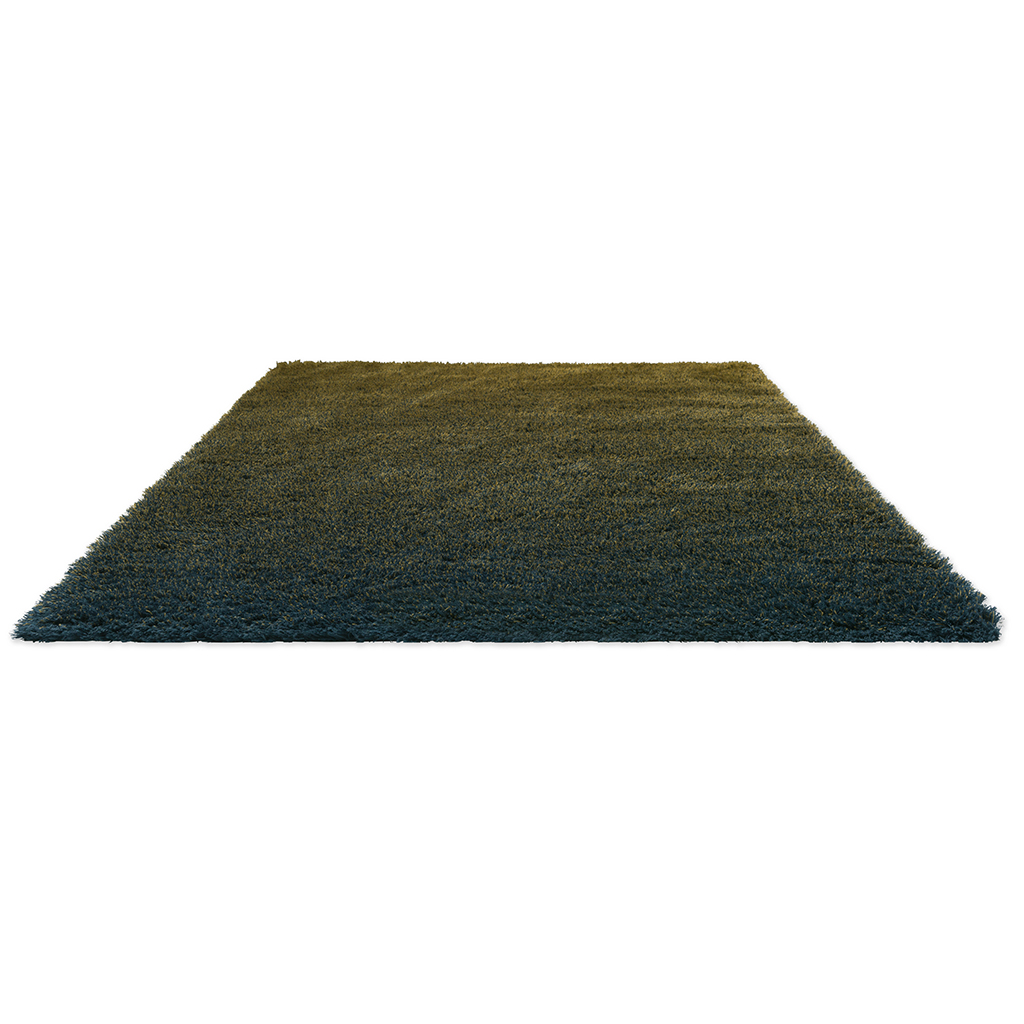 Shade high messing/indigo tapijt | Maat: 170 × 240 cm