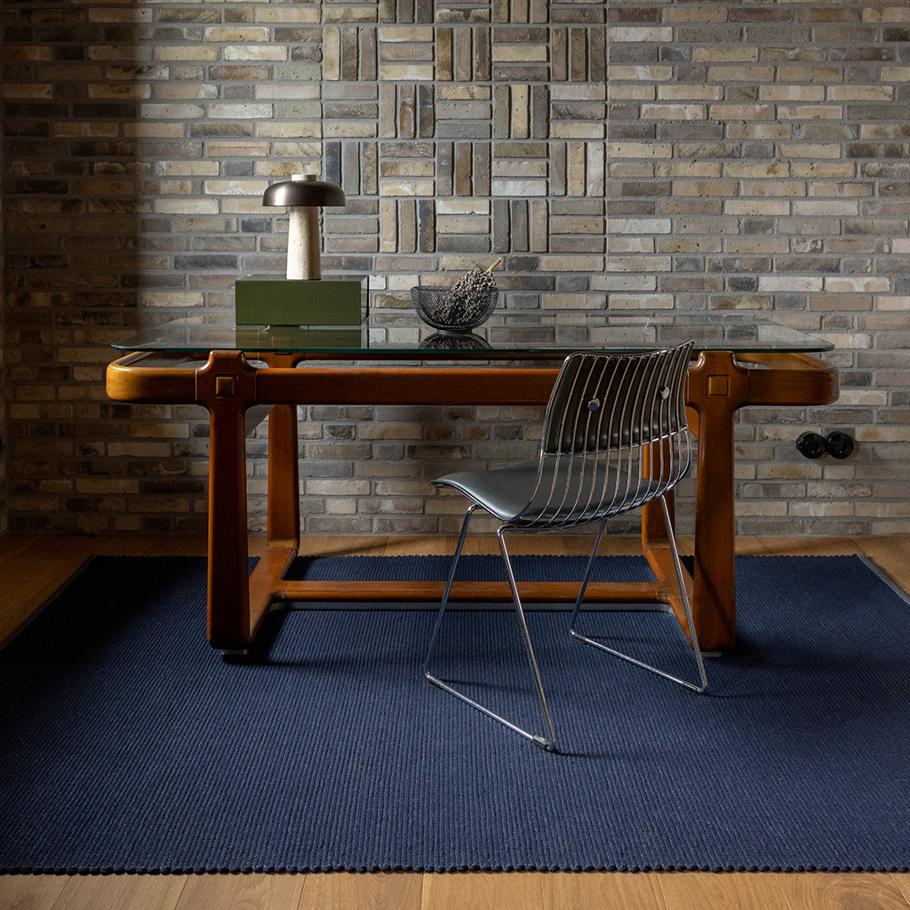 Grid ink tapijt | Maat: 140 × 200 cm