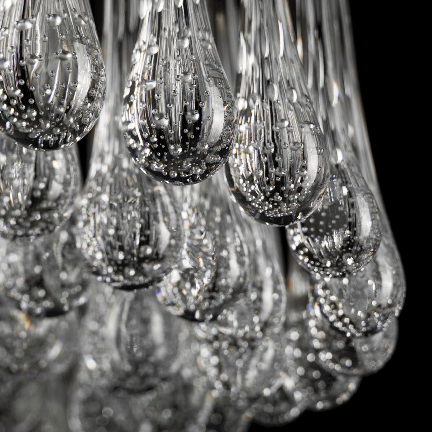 Ronde Murano Bellenglas Kroonluchter
