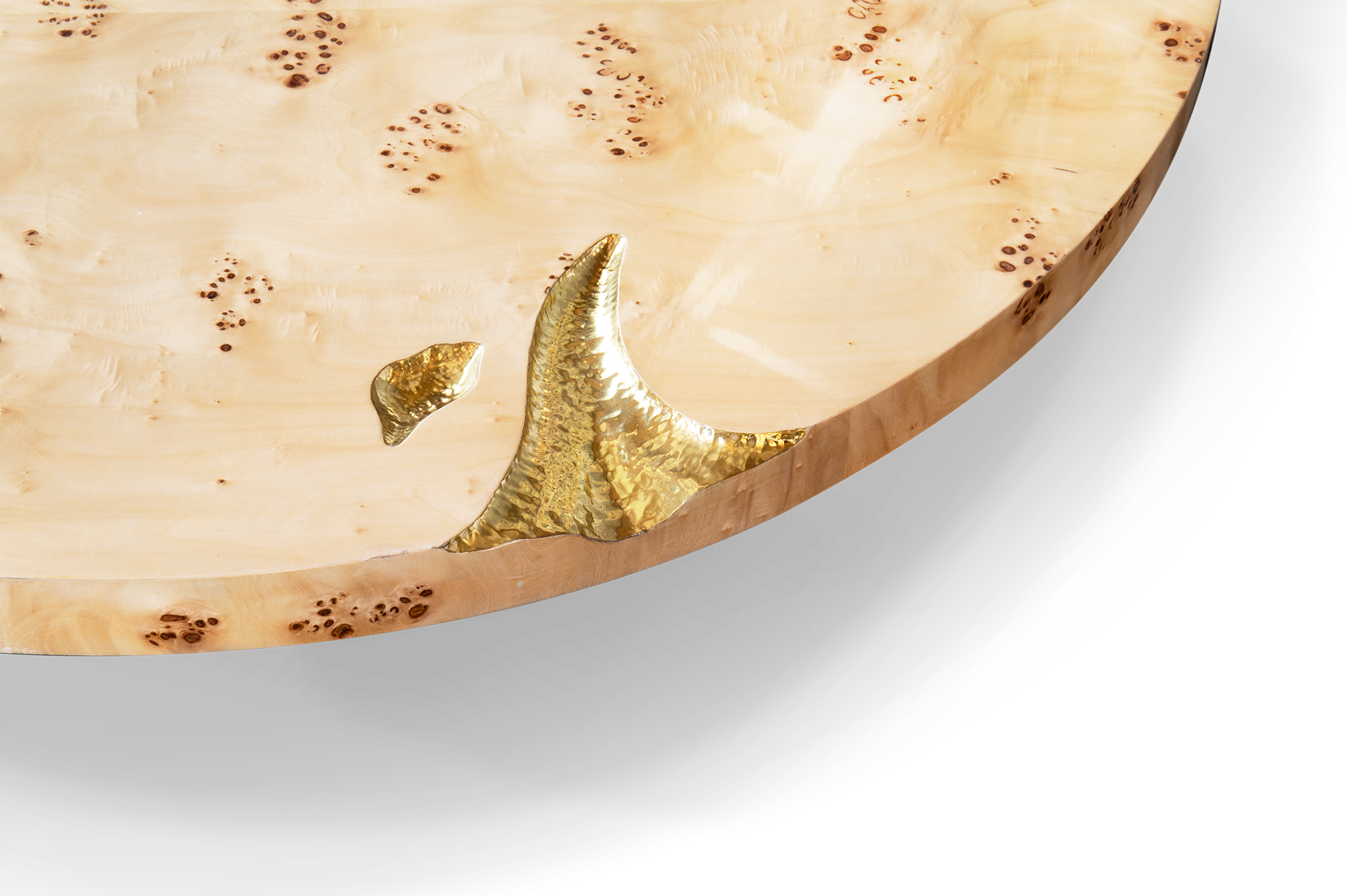 Dominion populierenhout 3-delige salontafelset