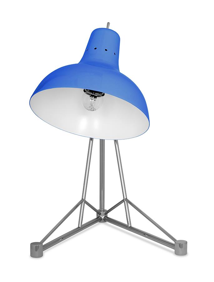 Celestia blauwe bureaulamp