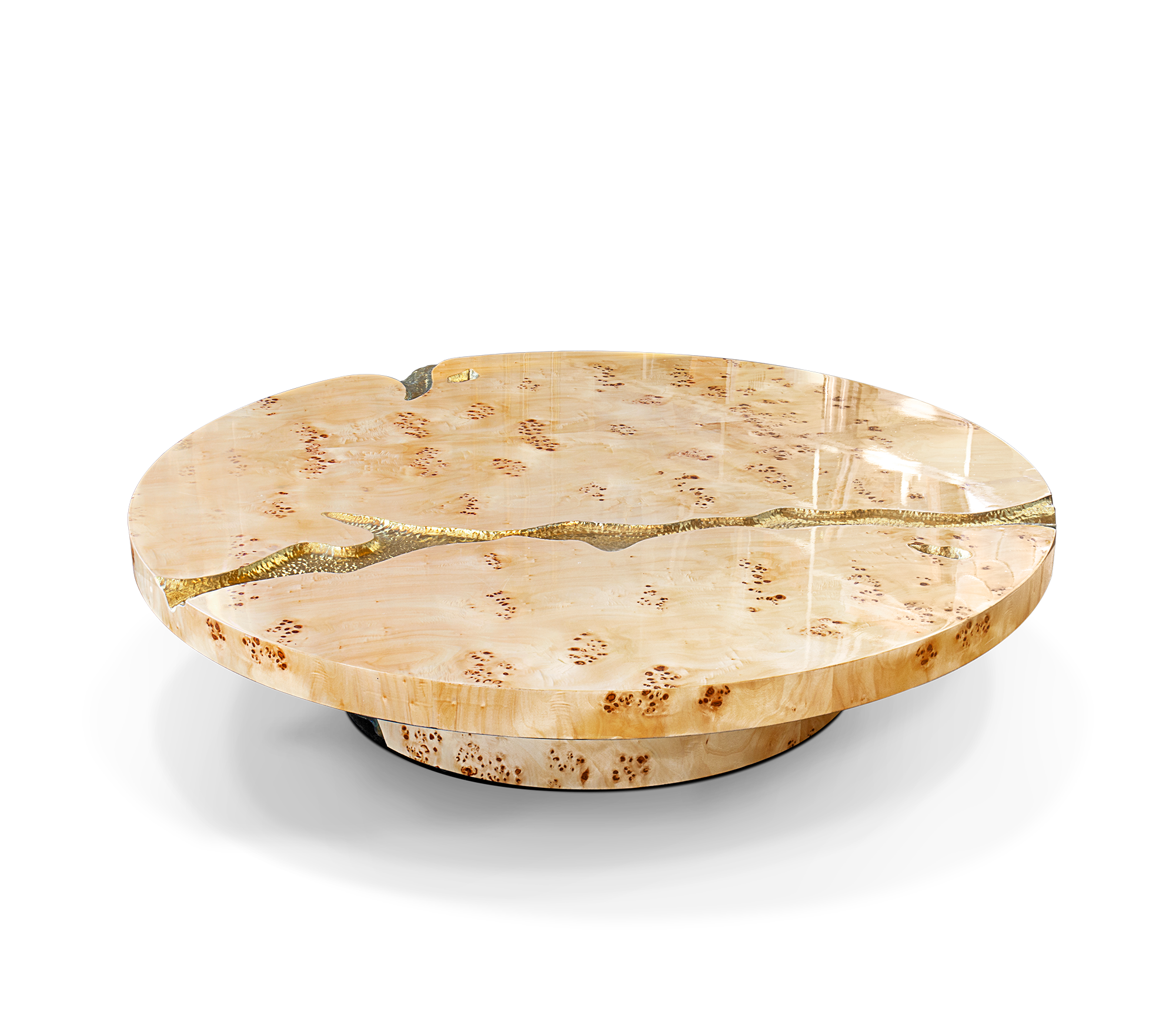 Dominion populierenhout 3-delige salontafelset