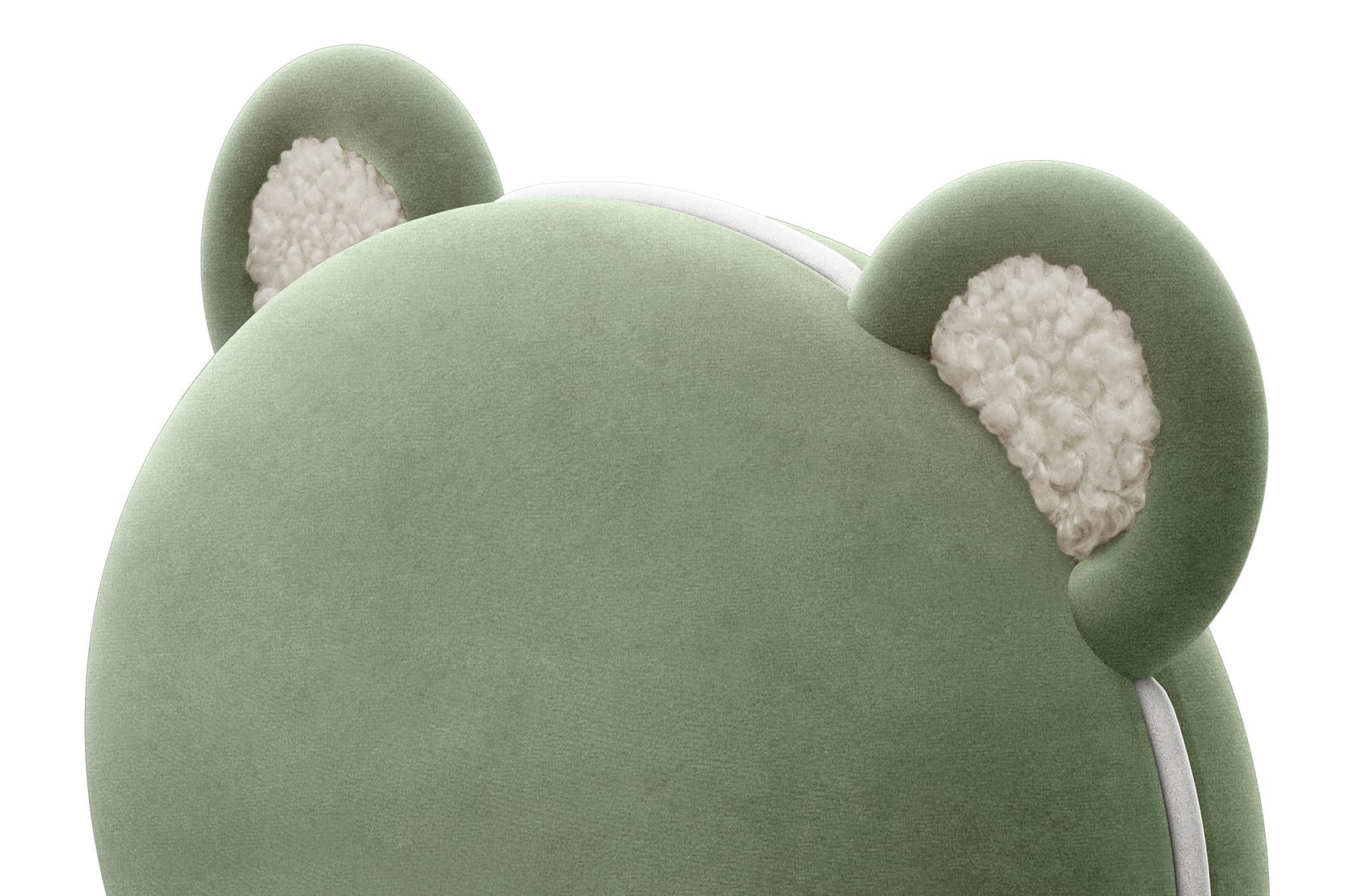 Fluffy Bear groene kinderstoel