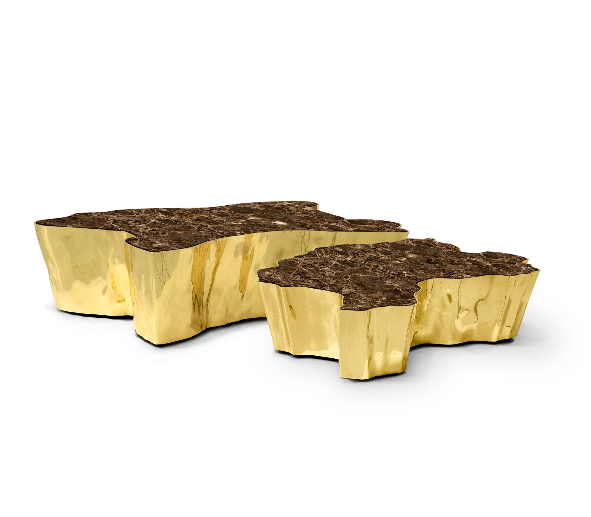 Paradise bruine stenen tafel | Afmetingen: B 138 × D 95 × H 36 cm Paradise bruine stenen tafel | Afmetingen: B 138 × D 95 × H 36 cm