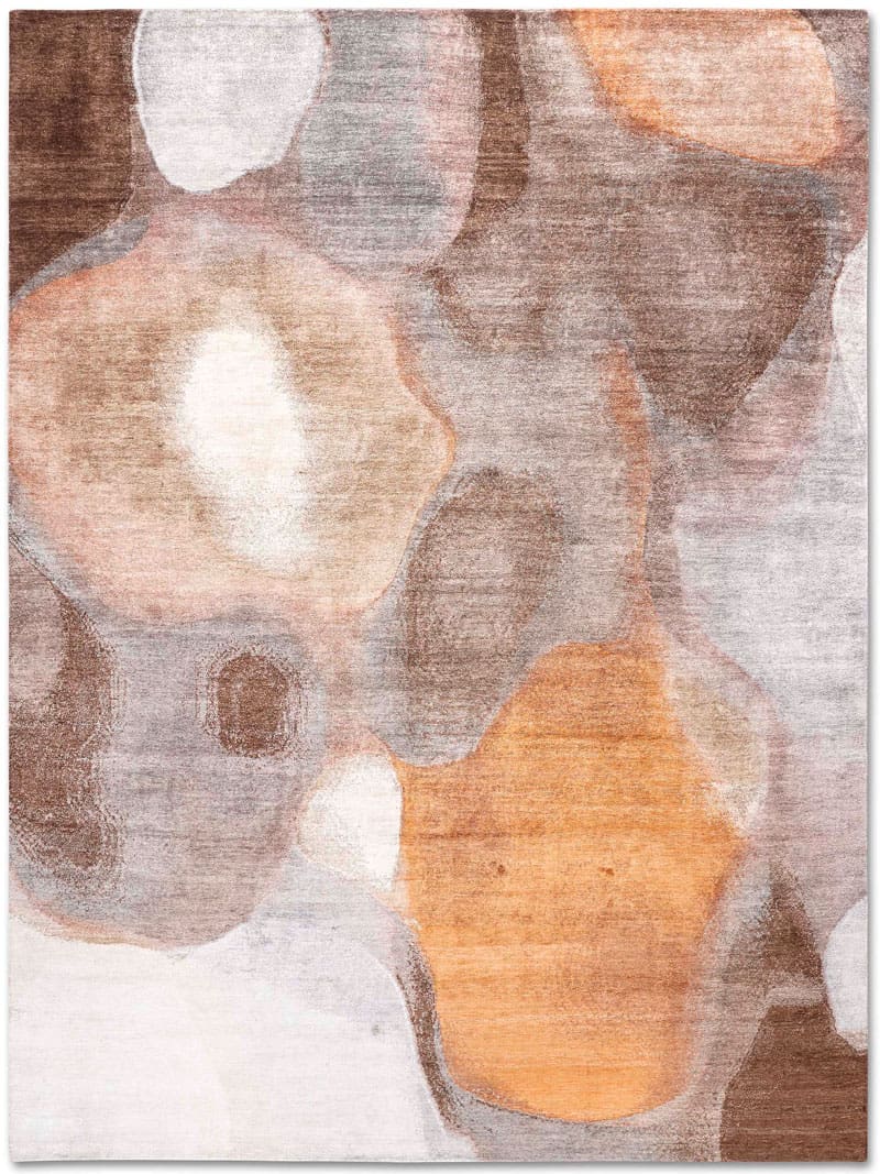 Copper Mauve handgemaakte luxe tapijt | Maat: 365 × 457 cm