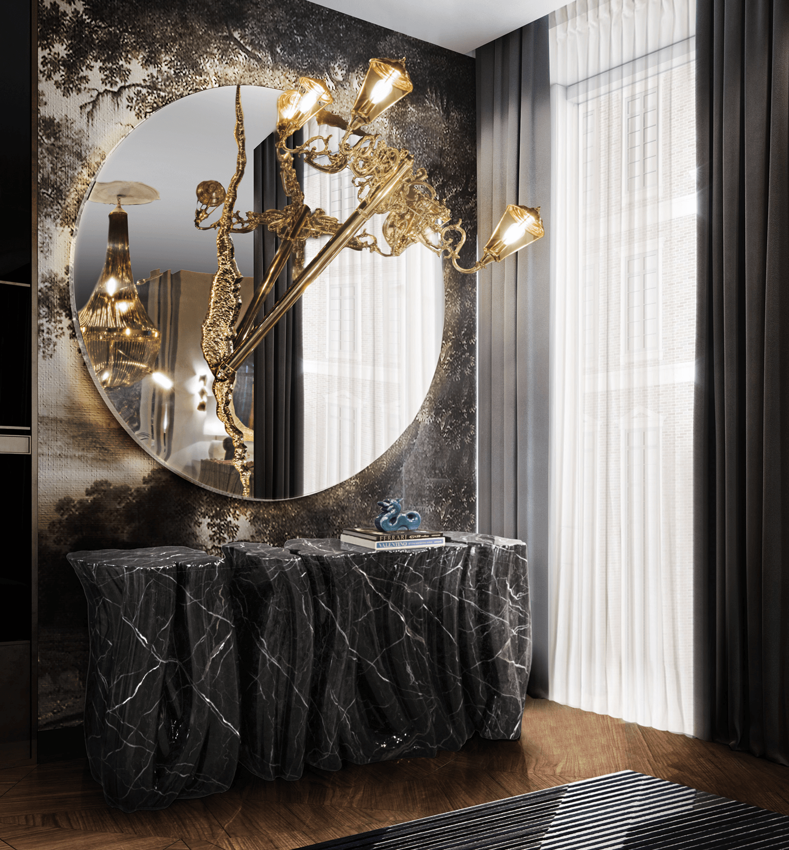 Illumina ronde spiegel