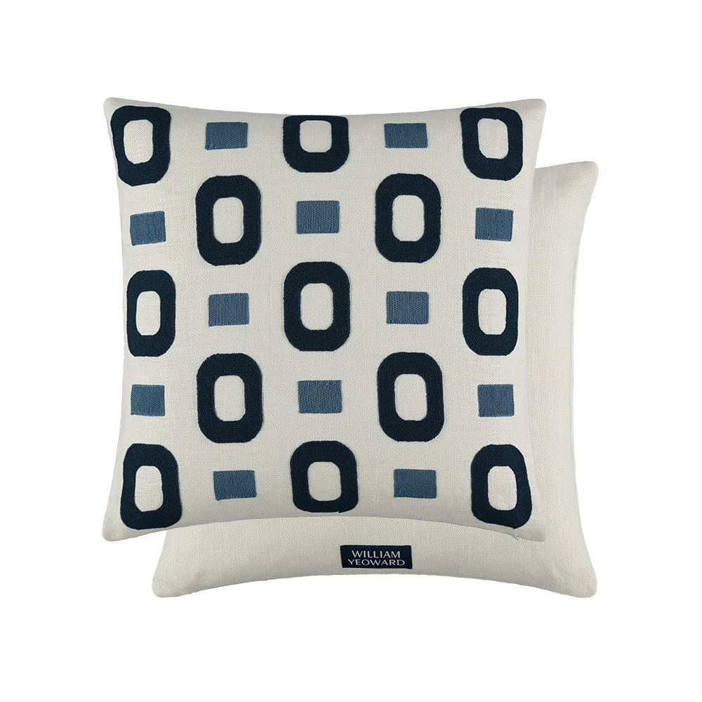 Maakola Indigo 50 × 50 kussen
