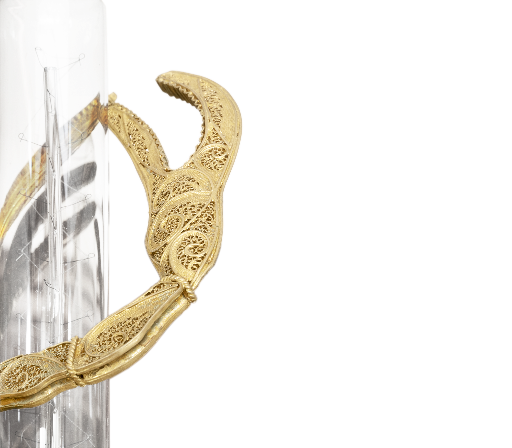 Geode Filigree Scorpion kleine wandlamp