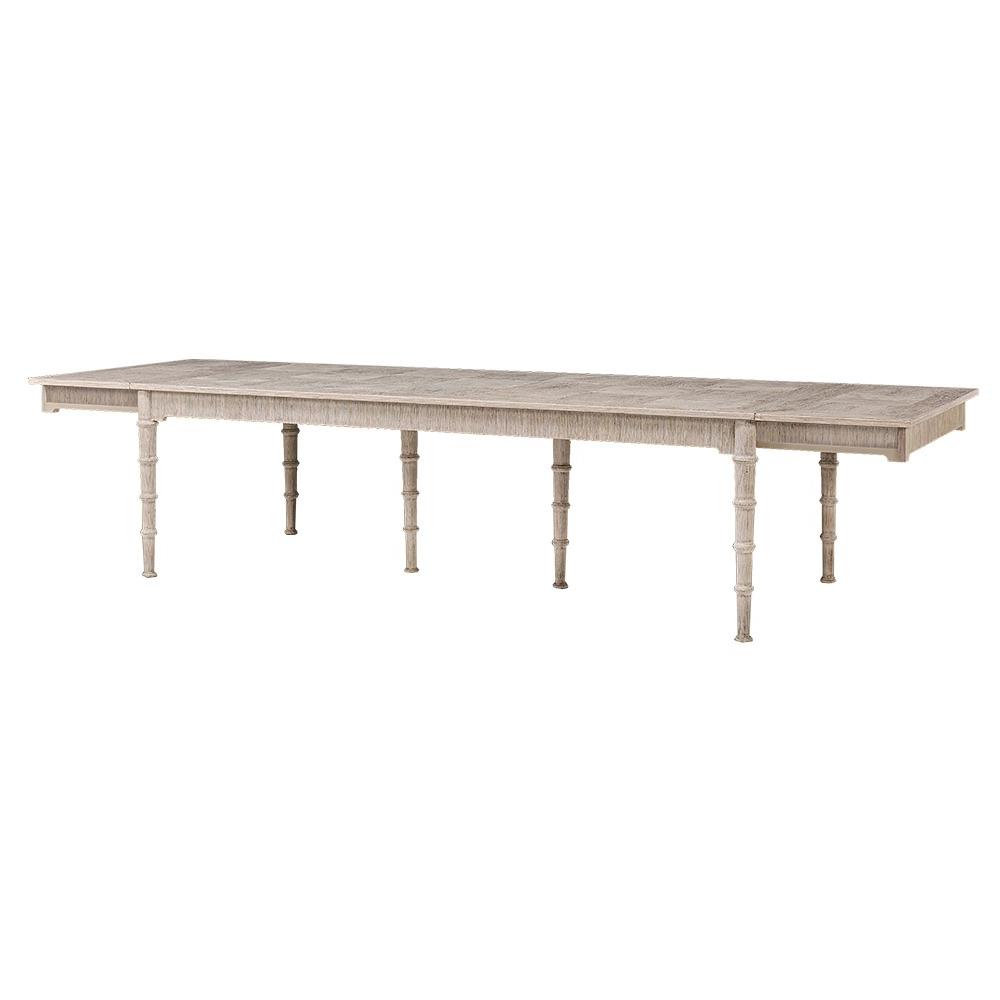 Bywater Washed Acacia uitschuifbare eettafel