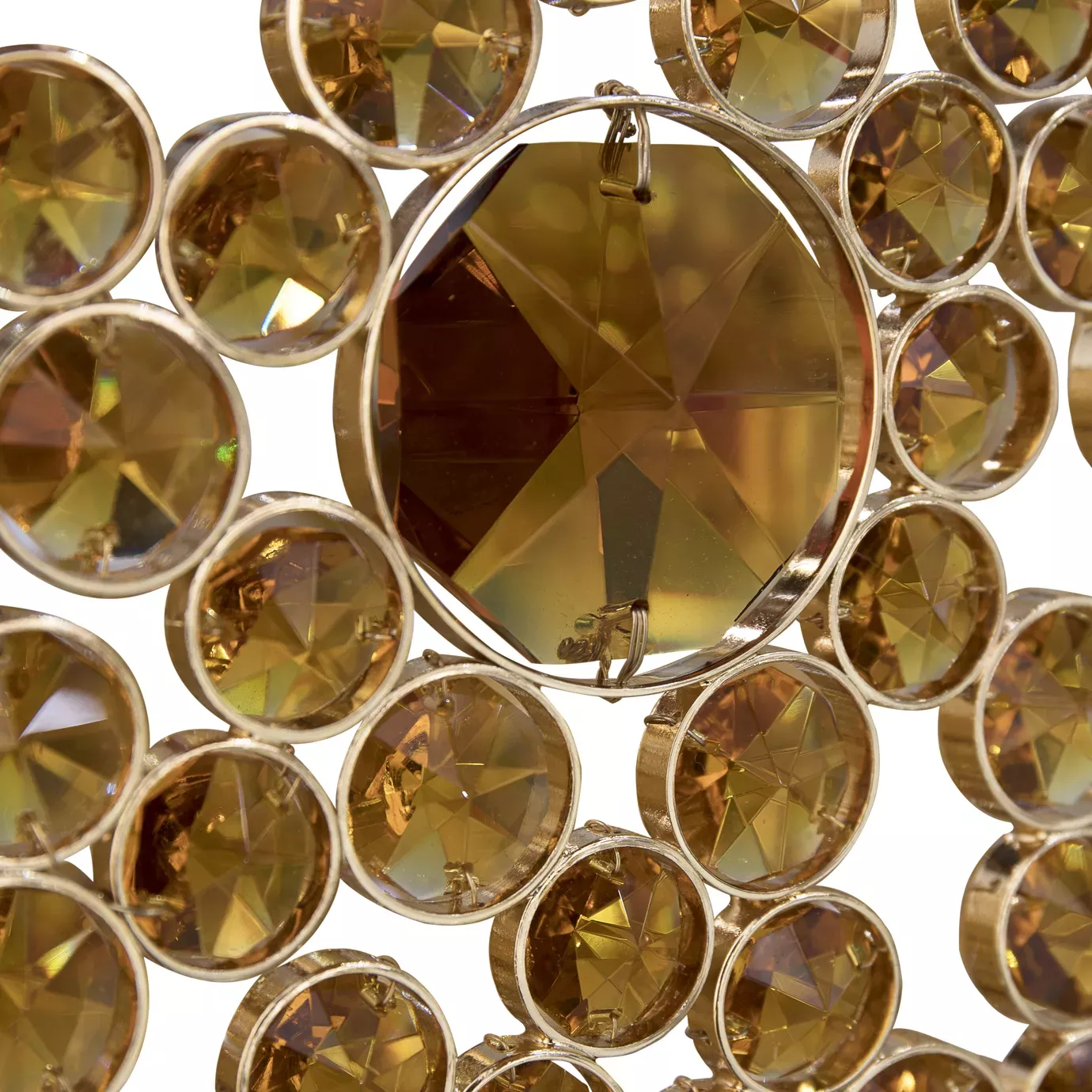 Eternelle ovale brons glas kroonluchter