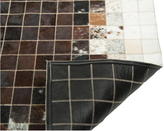 Mozaïek col.1 koeienhuid tapijt | Maat: 160 × 230 cm