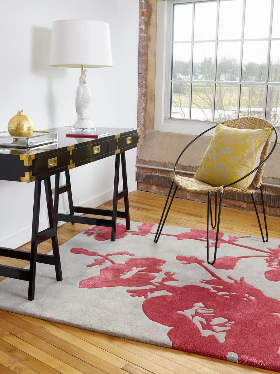 Floral poppy tapijt | Maat: 200 × 280 cm