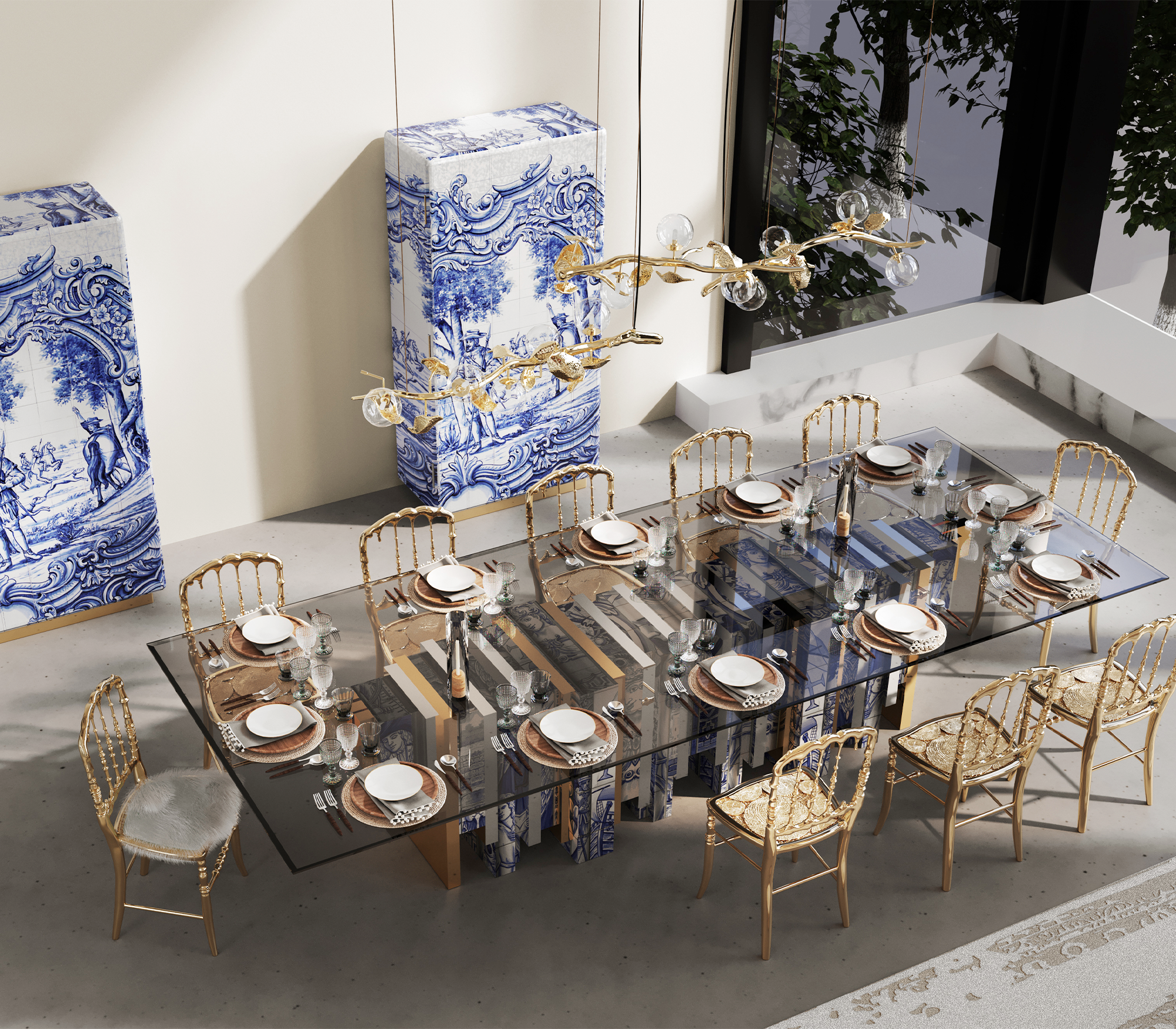 Legacy luxe eettafel