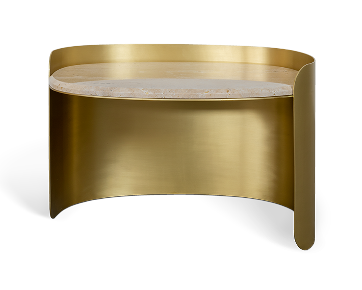 Franklin Scott ovale bijzettafel