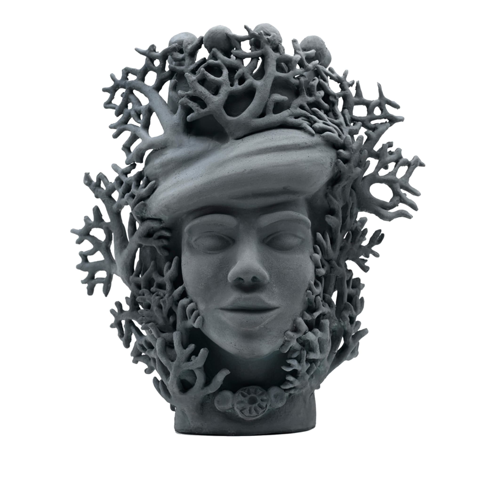 Moor's Head koraal sculptuur