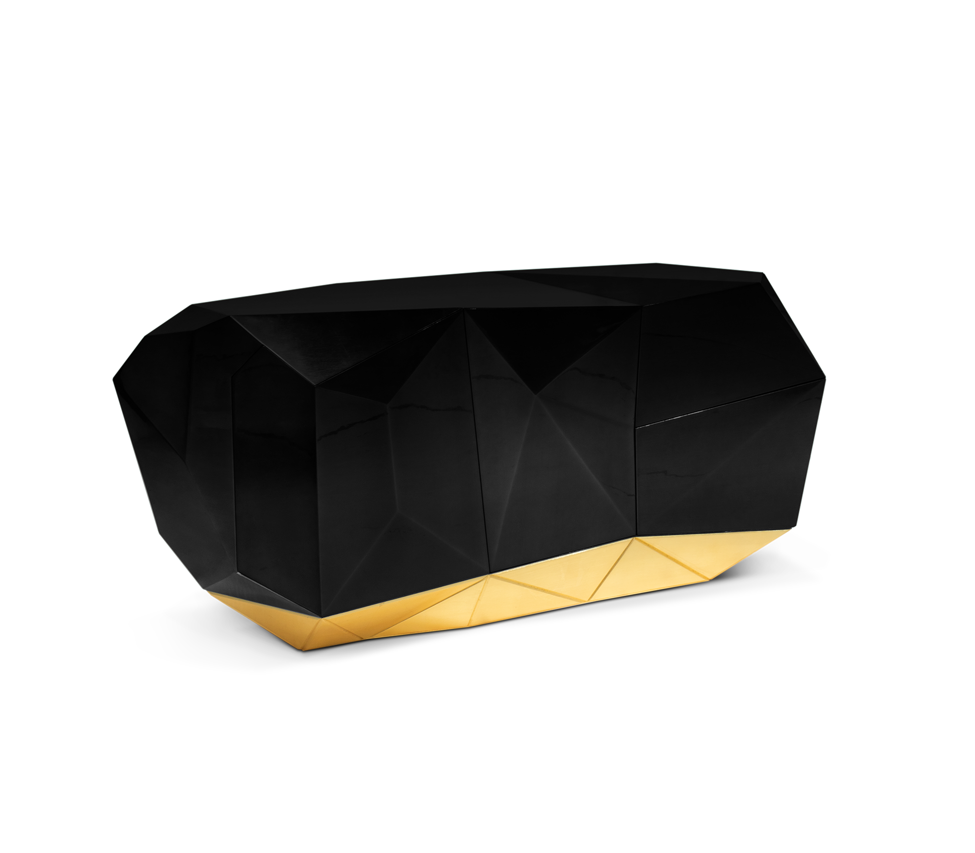 Prism 3 zwart dressoir