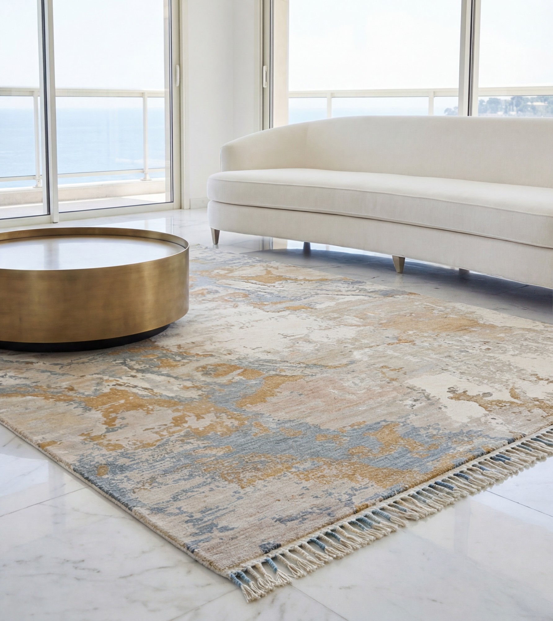 Antique Surface handgemaakt vloerkleed | Maat: 200 × 300 cm