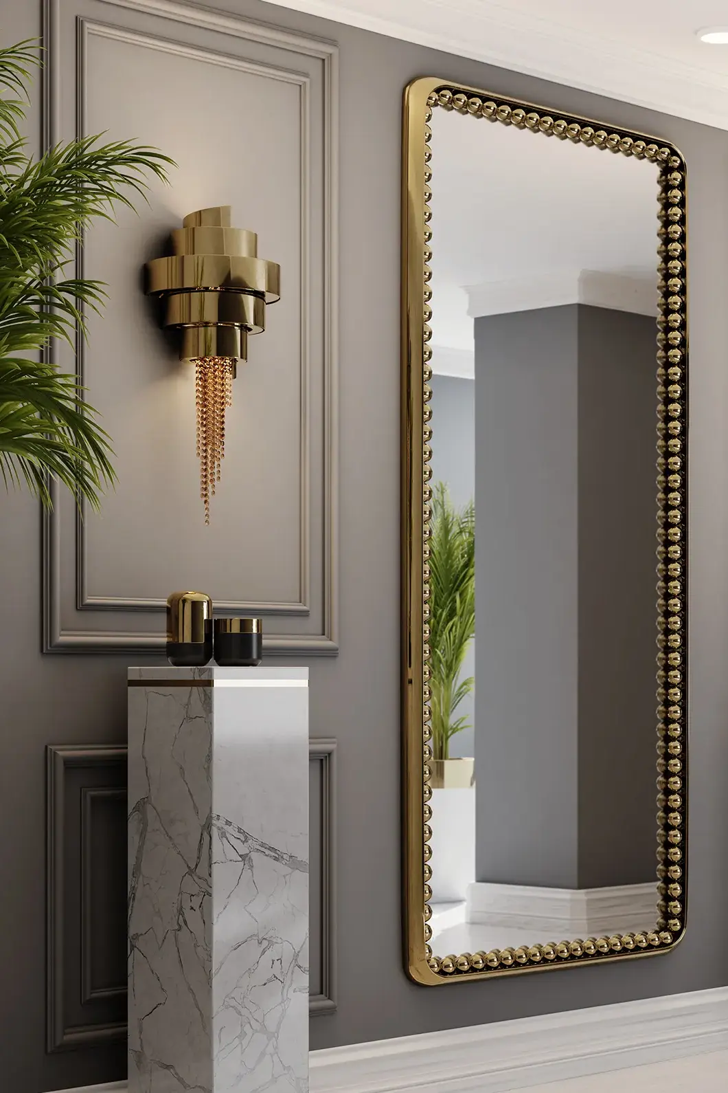 Orbit rechthoekige spiegel