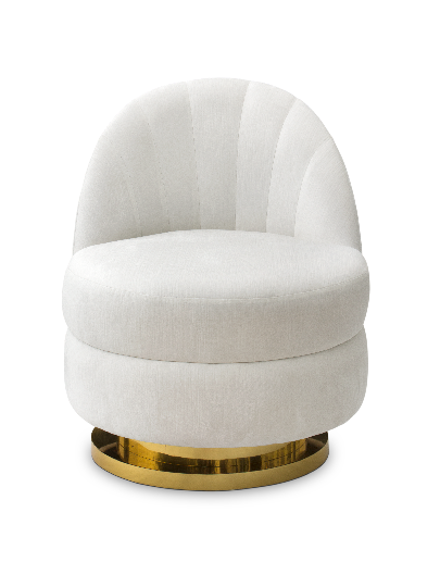 Galen witte eenzitsbank