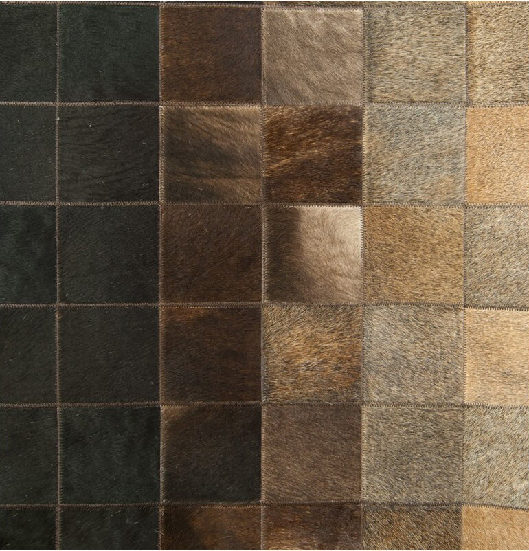 Mozaïek col.8 koeienhuid tapijt