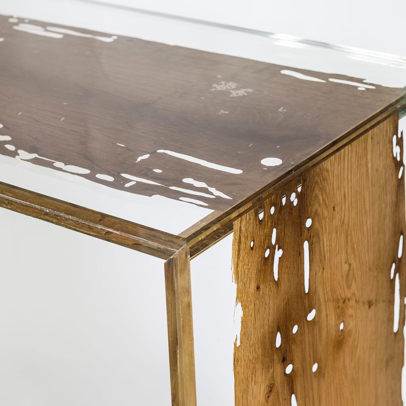 Venezia glazen console
