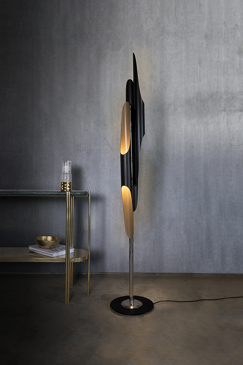 Deep-tone vloerlamp