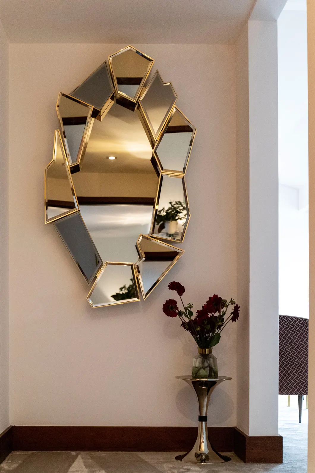 Shatter zilveren spiegel - 1