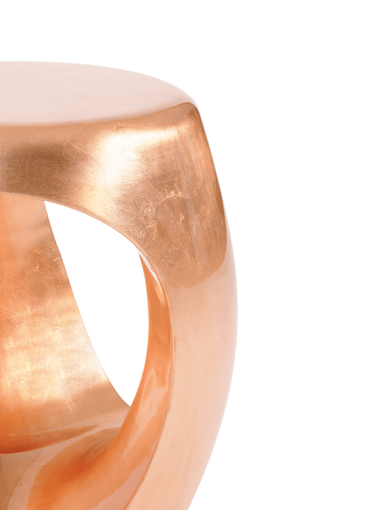 Sculptured luxe kruk