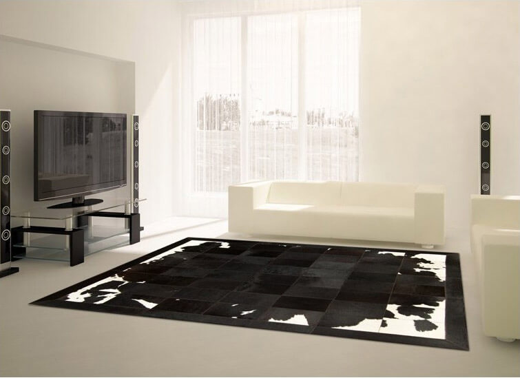 Avelis col.3 koeienhuid tapijt | Maat: 200 × 290 cm