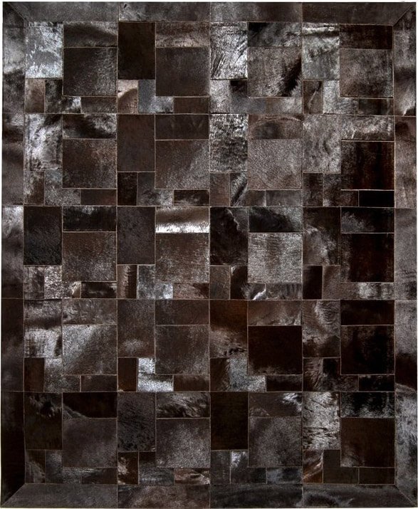 Puzzle col.1 koeienhuid tapijt | Maat: 140 × 180 cm